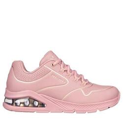 Baskets Camara Aire FEMME Skechers Uno 2 - Golden Trim ROSE