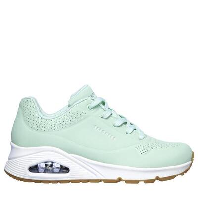 Zapatilla Camara Aire Mujer Skechers Uno Stand On Air Verde