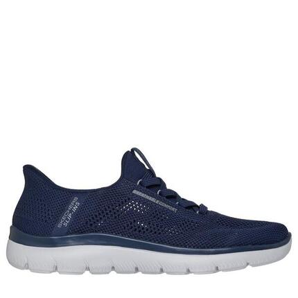 Baskets HOMME Skechers Slip-ins Summits -perfo mesh BLEU
