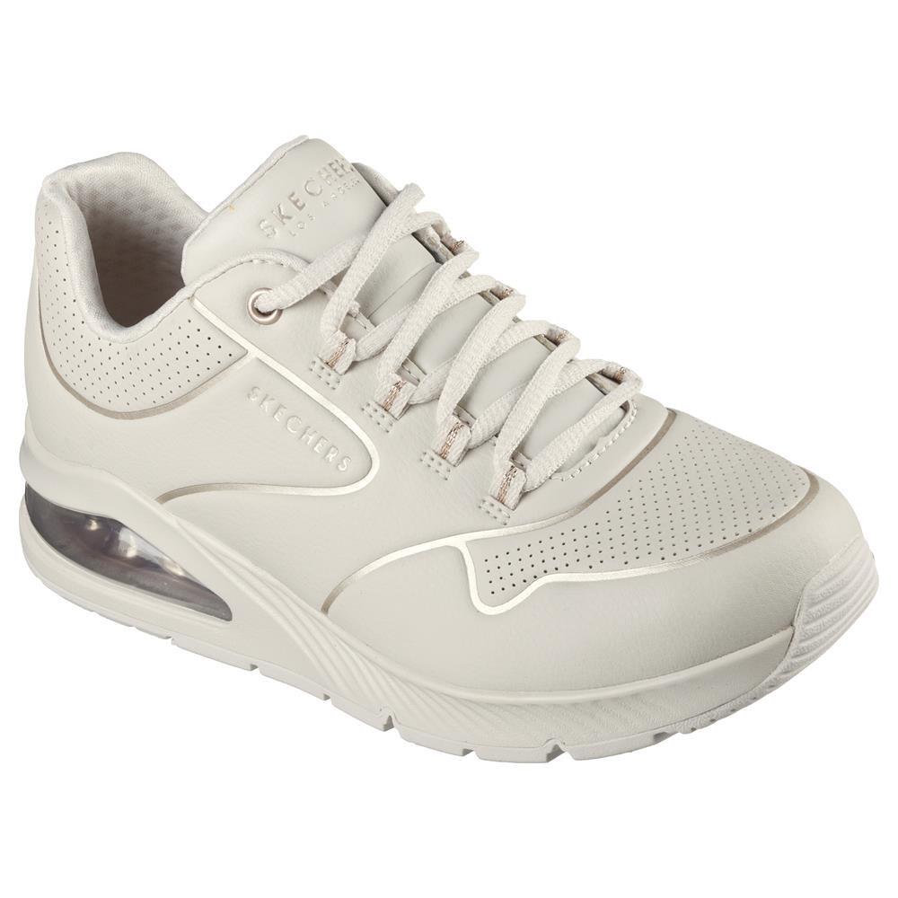 Baskets FEMME Skechers Uno 2 - Golden Trim  Ofwhitte 2/5