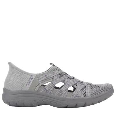 Zapatilla Mujer Skechers Slip-ins Reggae Fest 2.0 Neap Tide Gris