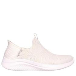 Baskets FEMME Skechers Slip-ins Ultra Flex 3 Shiny Night BLANC