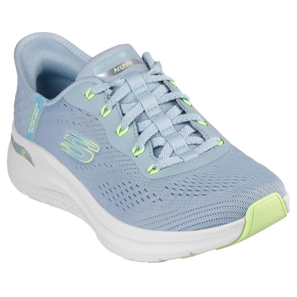 Zapatilla Mujer Skechers Slip-ins Arch Fit 2-0 Glow Easy Chic Azul 2/5