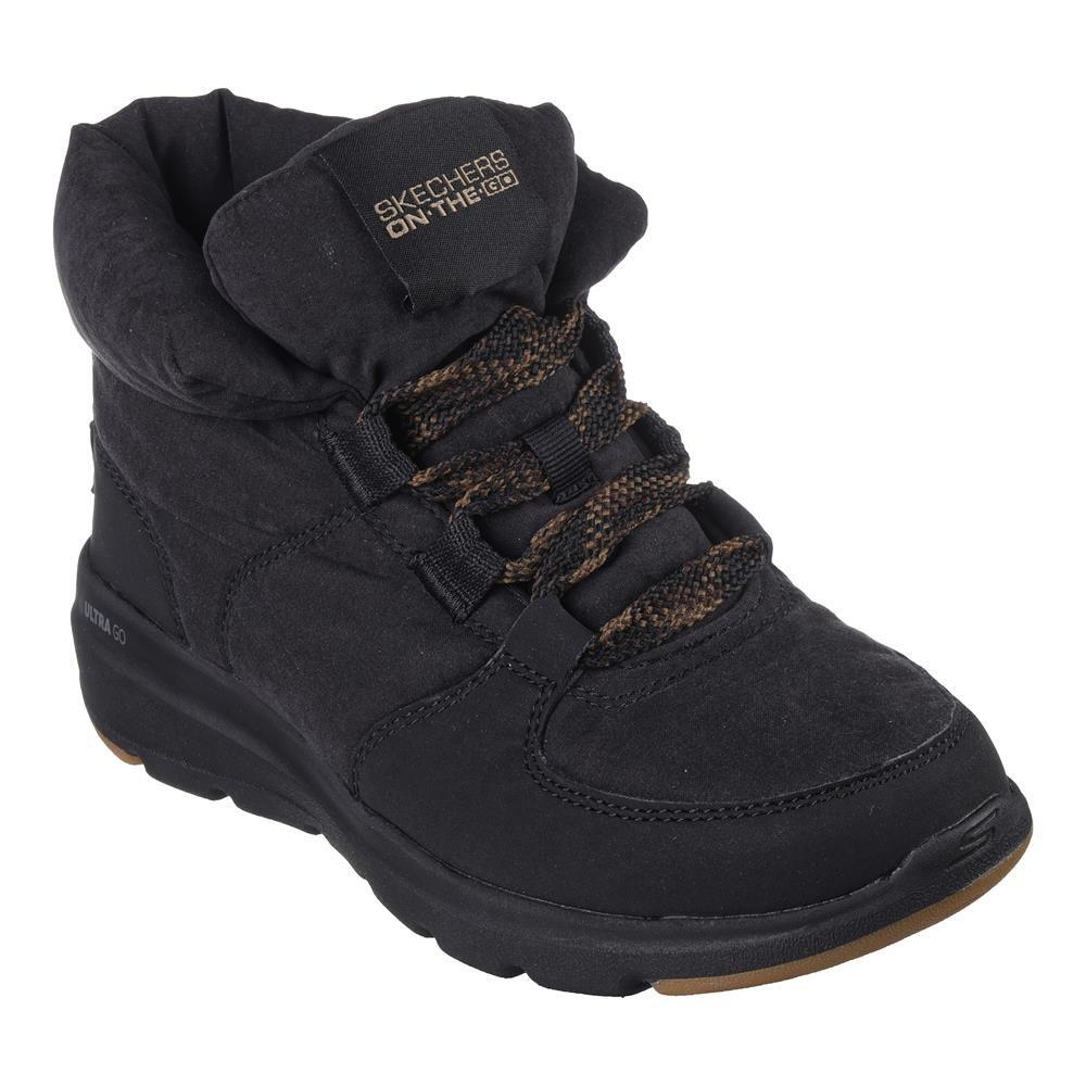 Comodo Y Calido Botin Mujer Skechers Glacial Ultra-trend Up Negro 2/5