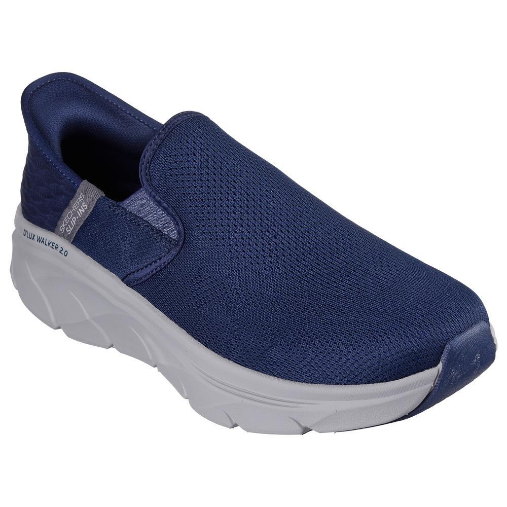 Turnschuh MANN Skechers Slip-ins D'lux Walker Reeler BLAU 2/5