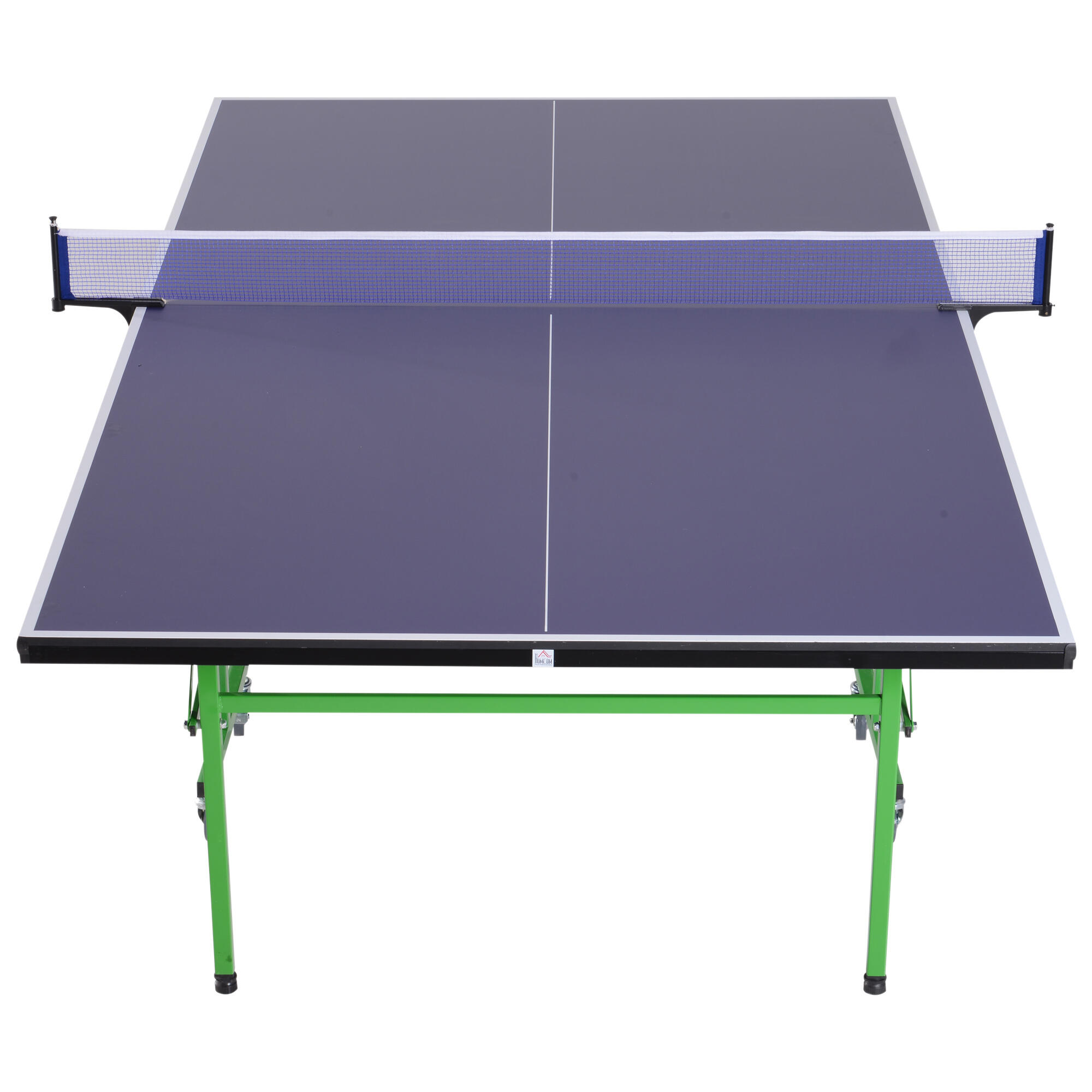 HOMCOM Tavolo da Ping Pong Professionale con Ruote, 152.5x274x76cm 7/7