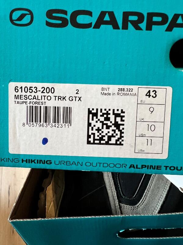 Entre Particuliers - Chaussures de rando Scarpa Mescalito 3/6