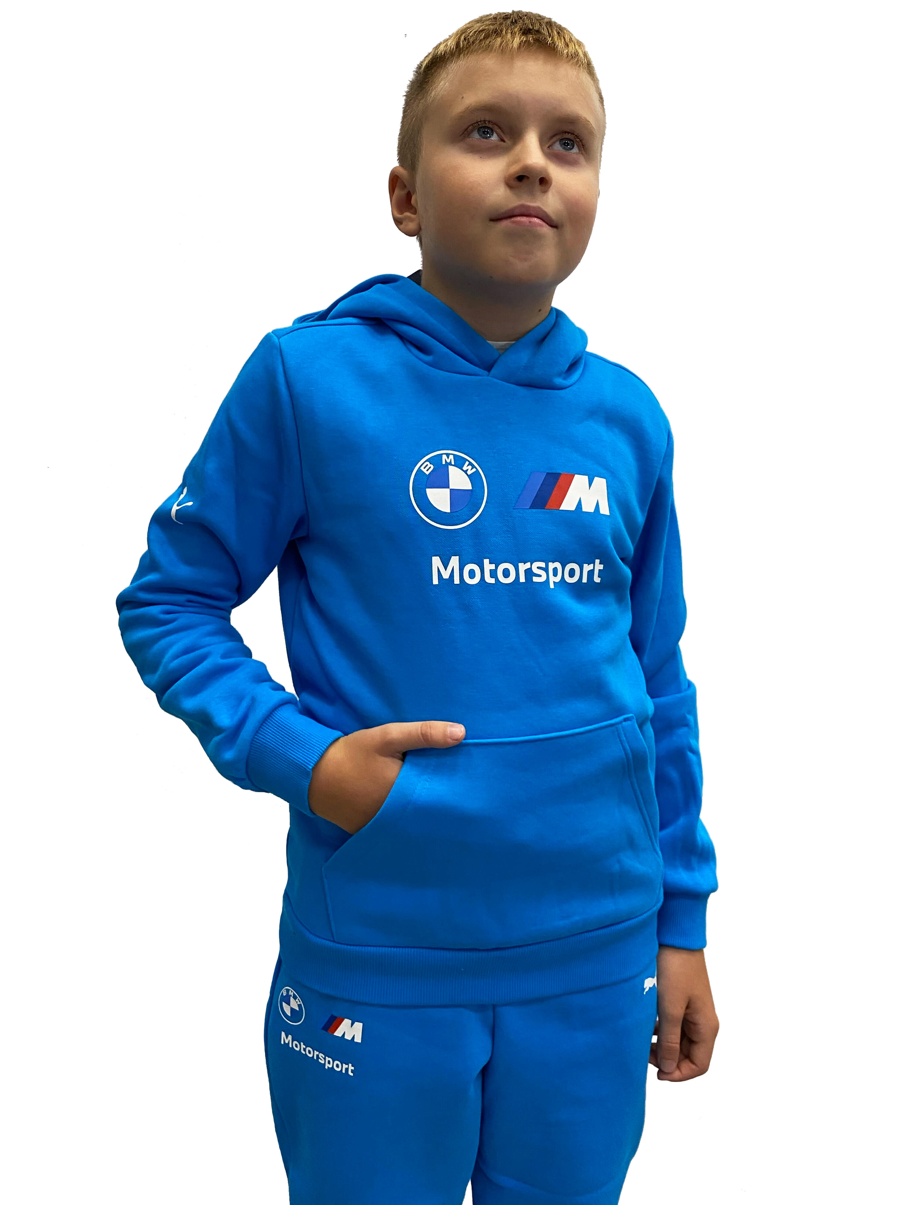 Felpa sportiva Puma BMW MMS per bambino [536522 15] 2/5
