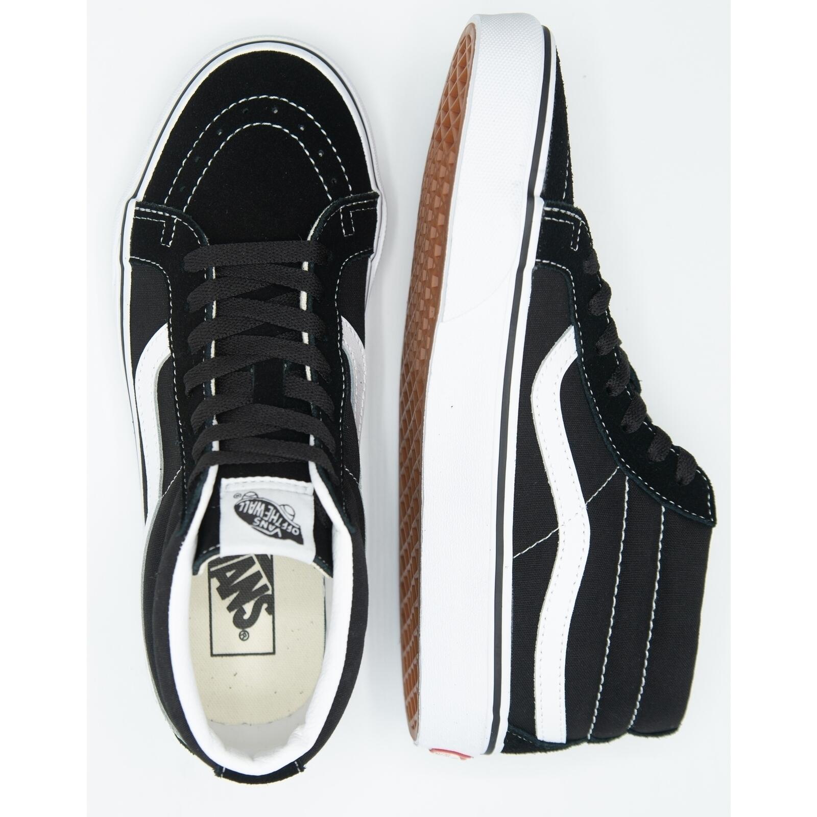 Calçado Vans Sk8-Mid, Preto, Homens 2/5