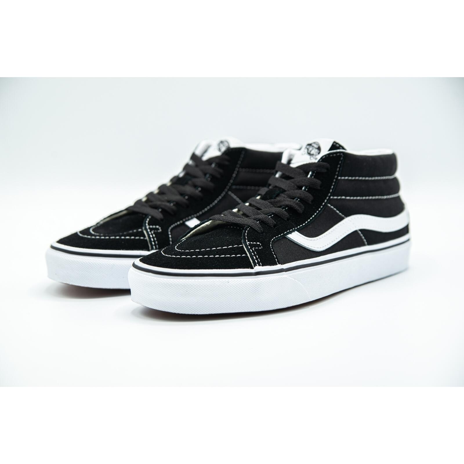 Calçado Vans Sk8-Mid, Preto, Homens 3/5