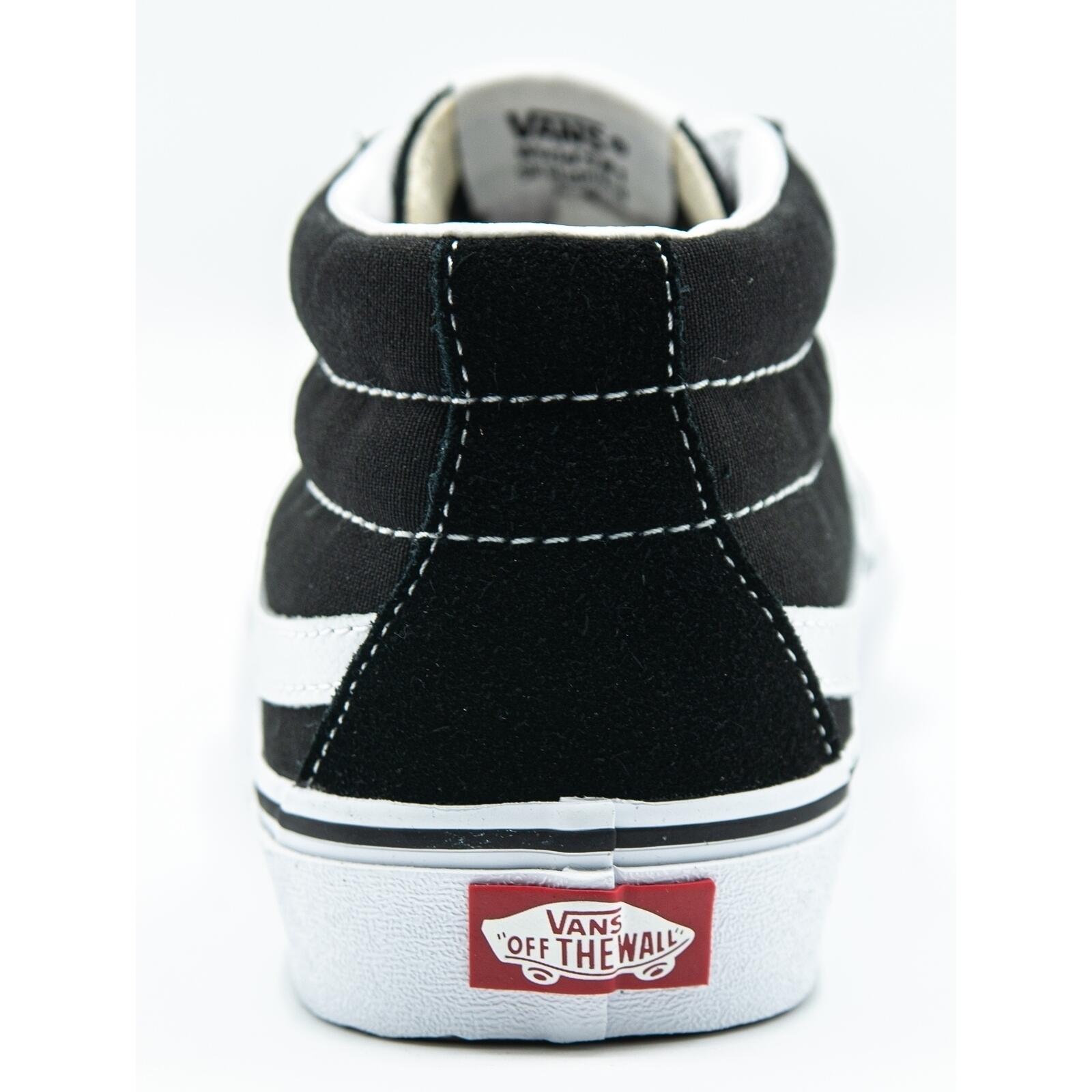 Calçado Vans Sk8-Mid, Preto, Homens 4/5
