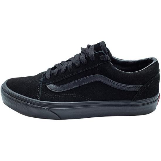 Zapatos Vans Old Skool negro ante-textil