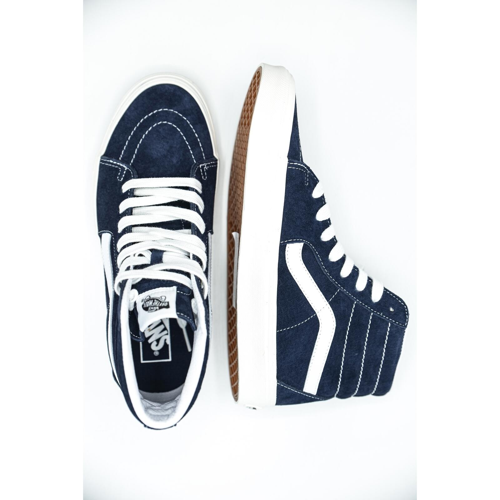Trampki Vans Sk8-Hi Pig Suede, Niebieski, Mężczyźni 2/5