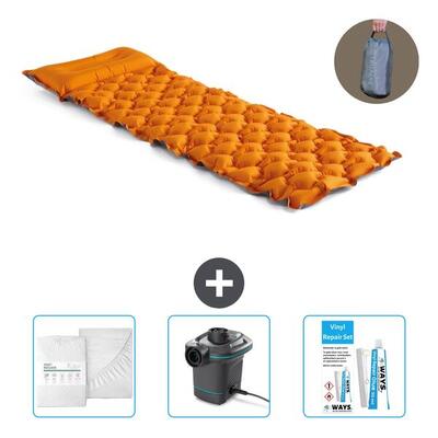 Luchtbed intex truaire - 1p - 191x71x11 cm + accessoires cb4
