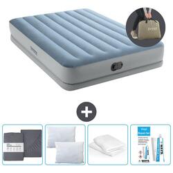 Matelas gonflable Intex Comfort - 1P - 191x99x36 cm + Accessoires CB19