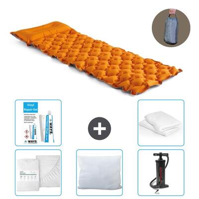 Luchtbed intex truaire - 1p - 191x71x11 cm + accessoires cb1