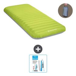 Matelas gonflable Intex TruAire - 1P - 191x76x17 cm + Accessoires CB21