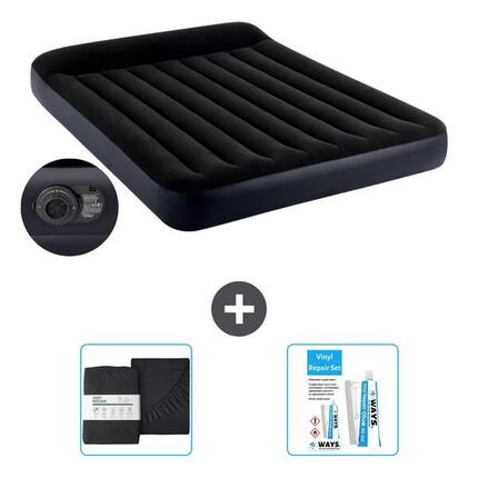 Matelas gonflable Intex Prestige - 1P - 191x99x25 cm + Accessoires CB18