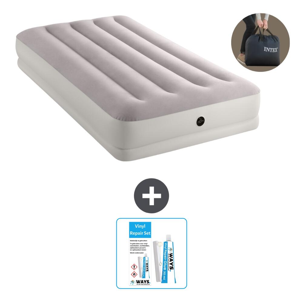 INTEX Luchtbed Intex Prestige - 1P - 191x99x30 cm + Accessoire CB21