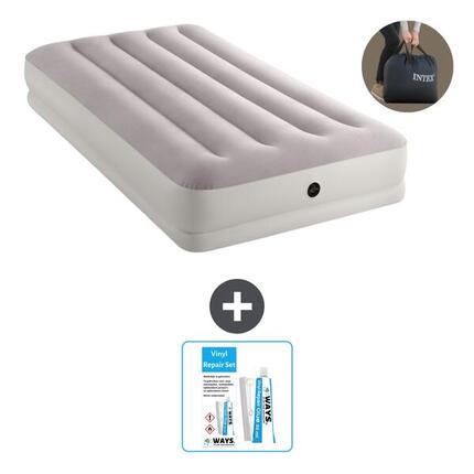 Matelas gonflable Intex Prestige - 1P - 191x99x30 cm + Accessoires CB21