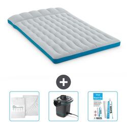 Matelas gonflable Intex Camping - 1P - 184x67x17 cm + Accessoires CB4