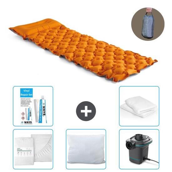 Matelas gonflable Intex TruAire - 1P - 191x71x11 cm + Accessoires CB2