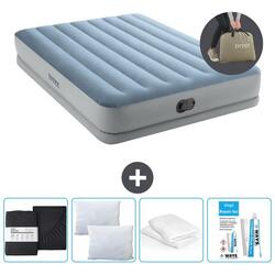 Matelas gonflable Intex Comfort - 1P - 191x99x36 cm + Accessoires CB17