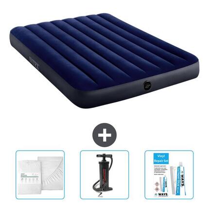 Matelas gonflable Intex Prestige - 2P - 203x152x25 cm + Accessoires CB3