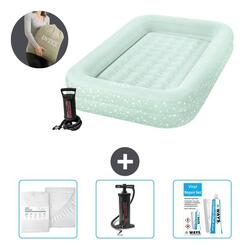 Matelas gonflable Intex Kidz - 1P - 168x107x25 cm + Accessoires CB3
