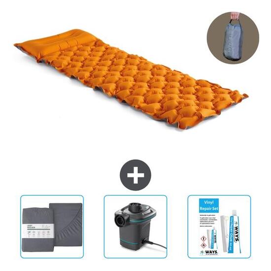 Luchtbed Intex TruAire - 1P - 191x71x11 cm + Accessoires CB12
