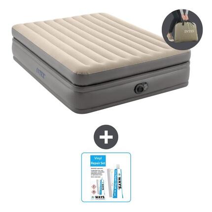 Matelas gonflable Intex Prime Comfort - 1P - 191x99x51 cm + Accessoires CB21
