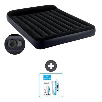 Matelas gonflable Intex Prestige - 2P - 203x152x25 cm + Accessoires CB21