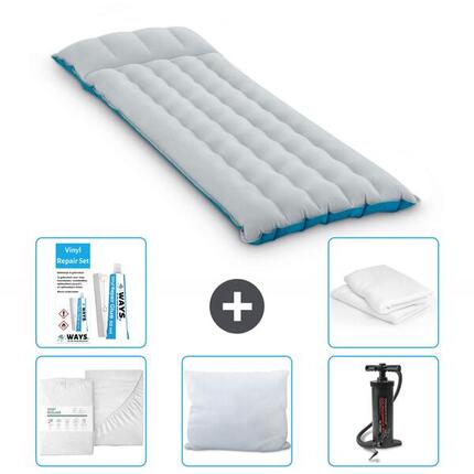 Matelas gonflable Intex Camping - 1P - 184x67x17 cm + Accessoires CB1