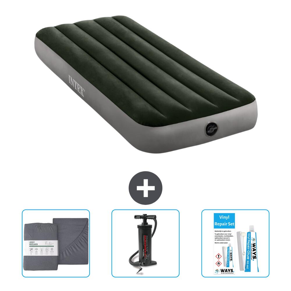 INTEX Luchtbed Intex Prestige - 1P -  191x76x25 cm + Accessoires CB11