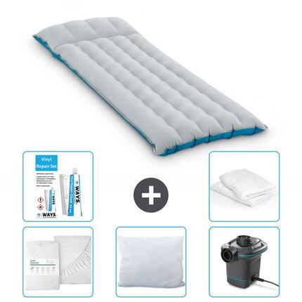 Matelas gonflable Intex Camping - 1P - 184x67x17 cm + Accessoires CB2