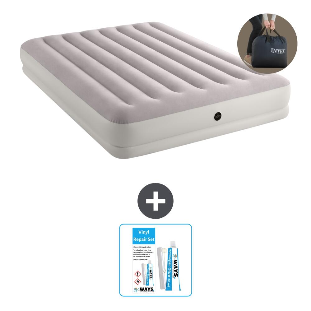 INTEX Luchtbed Intex Prestige - 2P - 203x152x30 cm + Accessoire CB21
