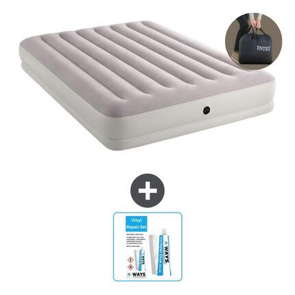 Matelas gonflable Intex Prestige - 1P - 191x99x30 cm + Accessoires CB21