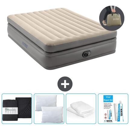 Matelas gonflable Intex Prime Comfort - 1P - 191x99x51 cm + Accessoires CB17