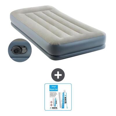 Luchtbed intex prestige - 2p - 203x152x30 cm + accessoire cb21