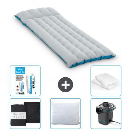 Matelas gonflable Intex Camping - 2P - 189x72x20 cm + Accessoires CB6