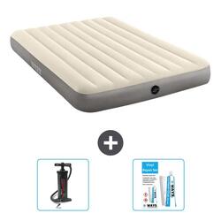 Matelas gonflable Intex Single - 2P - 203x152x25 cm + Accessoires CB13