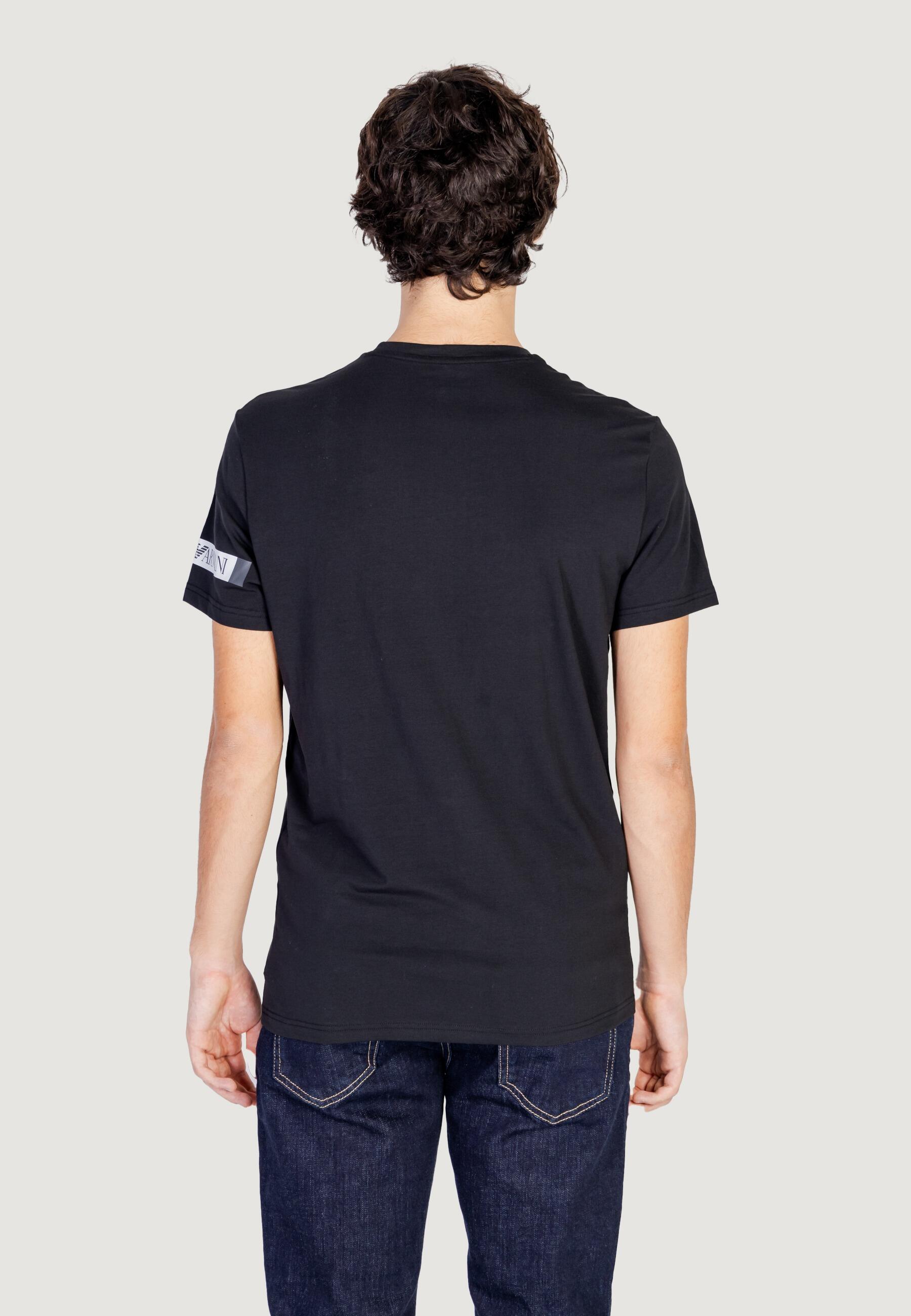 t-shirt crop top  HOMME noir 4/5
