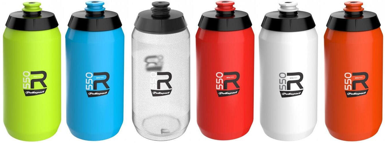 Bidón Polisport RS550 ligero 550 ml negro 4/4