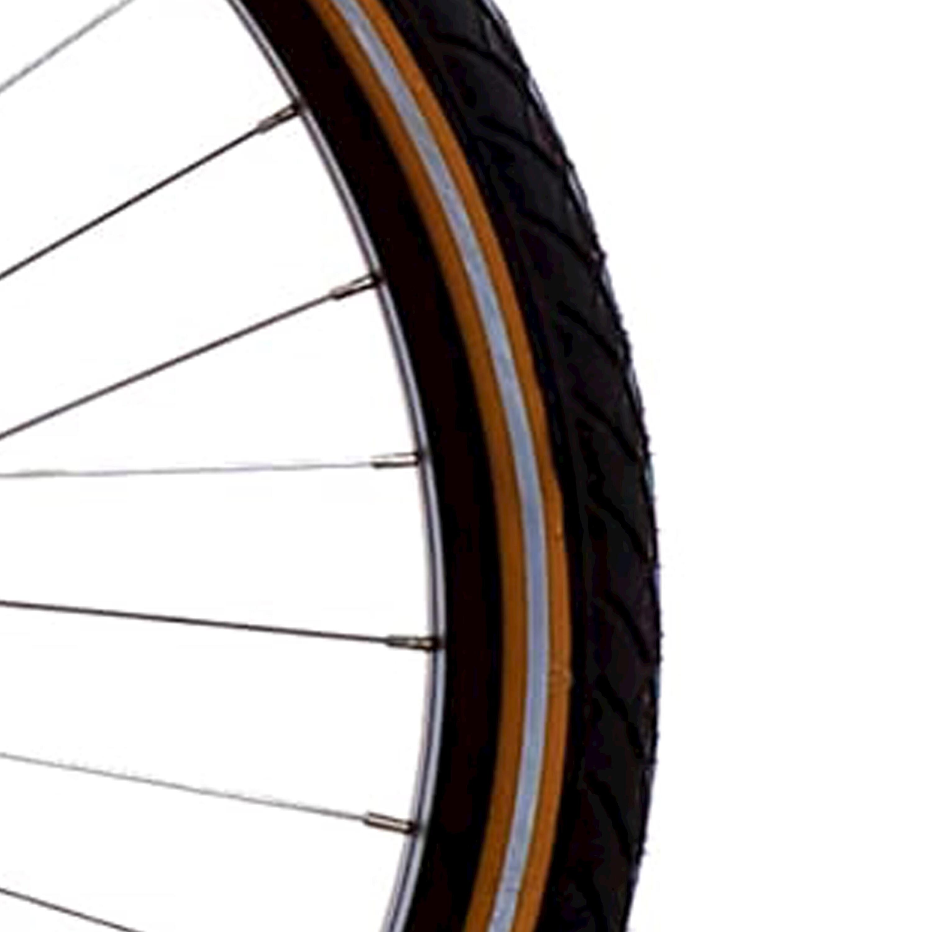 DELI TIRE Gomma Deli Tire SA-206 24 x 1,75 (47-507) nera con fianco giallo, riflettente.