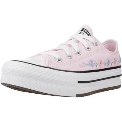 Zapatillas niña Converse Chuck Taylor All Star Eva Lift Ox Floral Rosa
