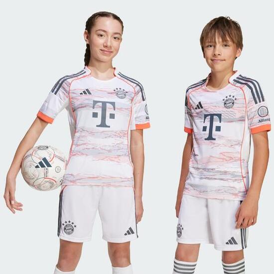 FC Bayern München 25/26 Kids Auswärtstrikot