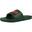 Claquettes Tommy Jeans Modèle Pool Slide Ess Couleur Vert