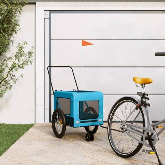 Remorque à vélo pour chien Vidaxl pour un voyage confortable