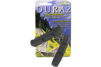 Koolstop r7 dura 2 carbon remblokken (2st) voor racefietsen