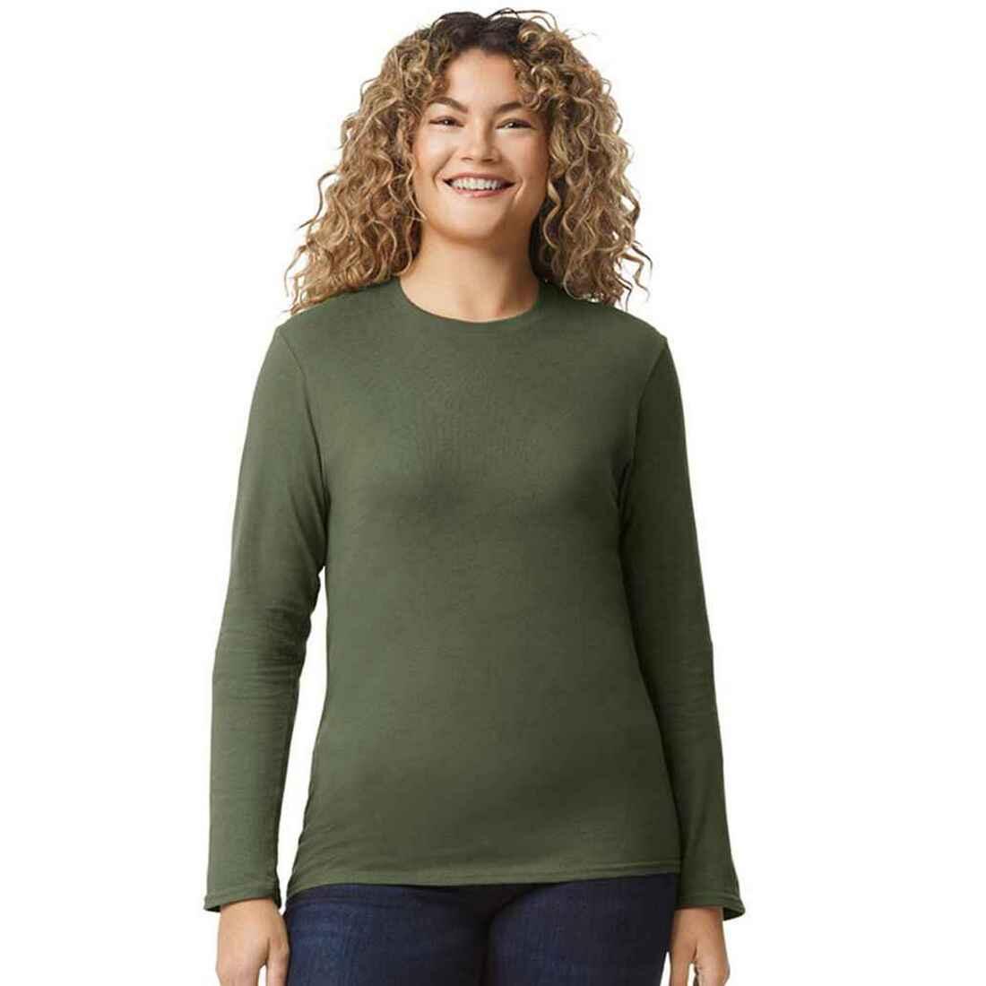 Gildan Unisex Adult Softstyle Long-Sleeved T-Shirt